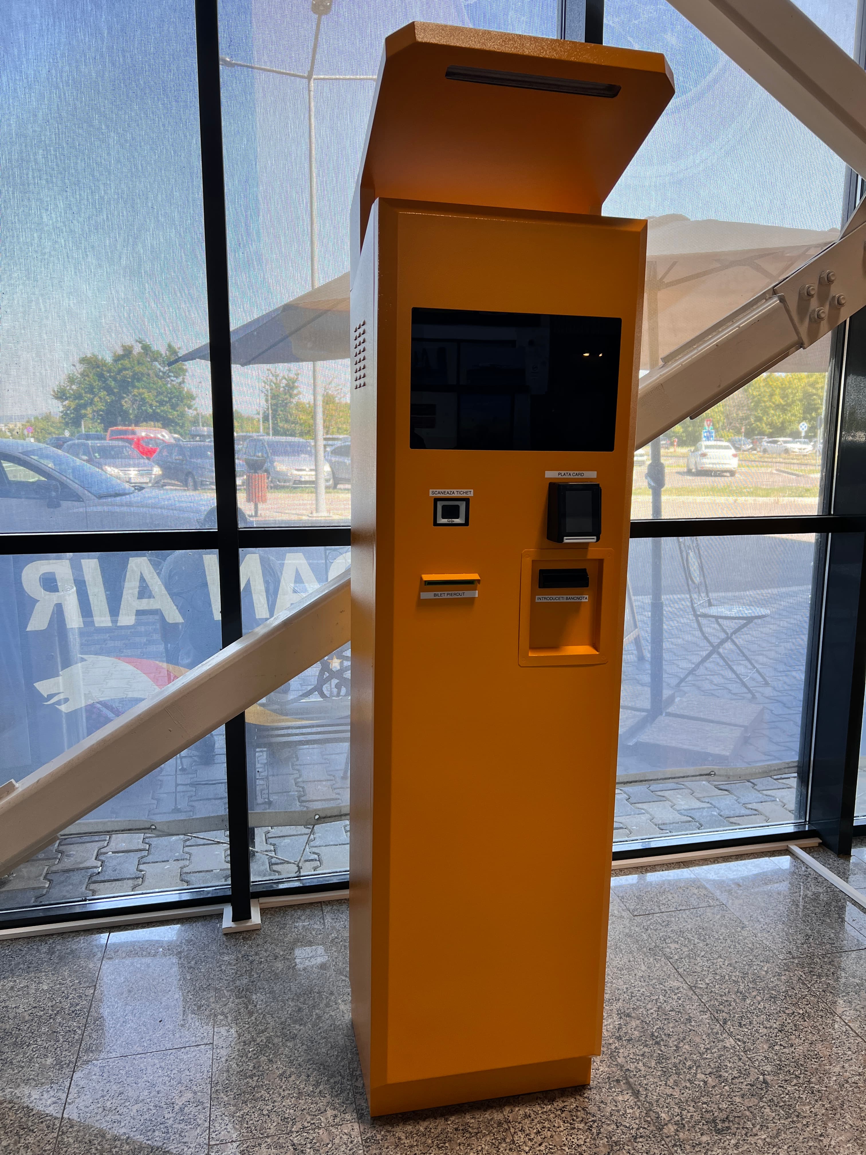 Automat plată parcare